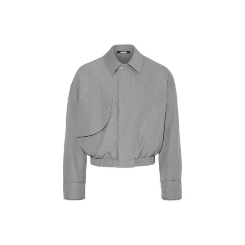 Jacquemus Jackets Men Gray