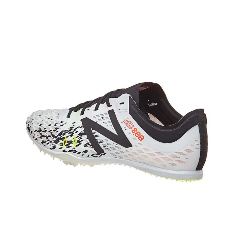 New Balance MD800 V5 Spike 'White Black'-2