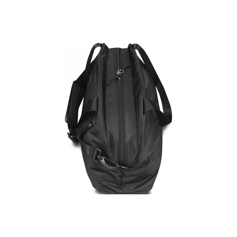 Nike Polyester Travel Bag Luggage Bag One Shoulder Crossbody Portable Gym Bag Unisex Black-3