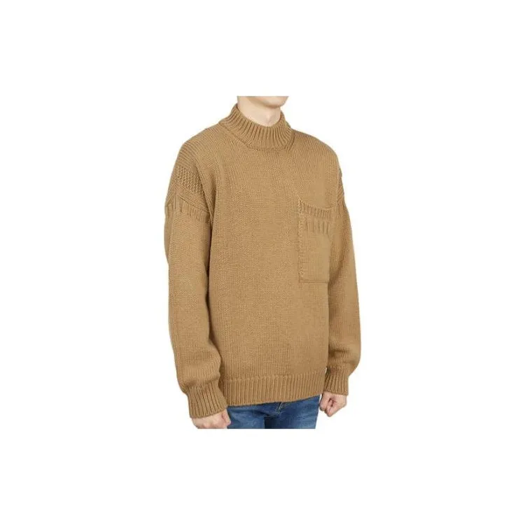 TEN C Mock neck Knitted Jumper-4
