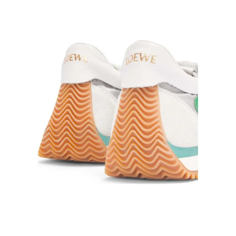 LOEWE Low Top Casual Shoes Women's White Green-4
