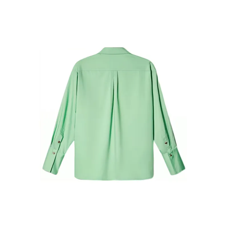 PSALTER Shirt Women's Verdant White Green-1