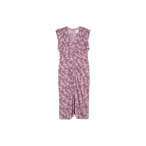 ISABEL MARANT Sleeveless Dresses Women's Gray Purple