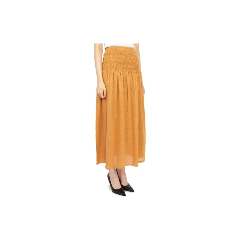 Vanessa Bruno Casual Long Skirt Women's Orange-2