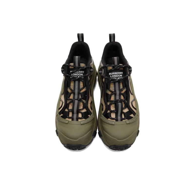 Burberry Arthur Military Green Beige-2
