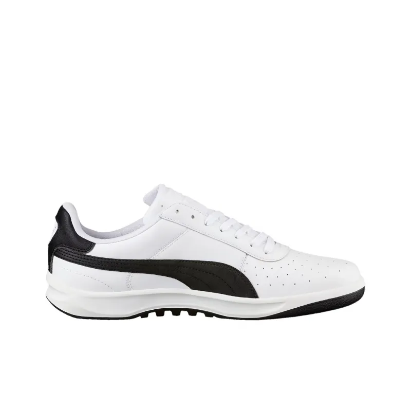 PUMA G.Vilas Slip-Resistant Cushioning Lightweight Coverage Low-Top Skateboard Shoes Men's Black White-1