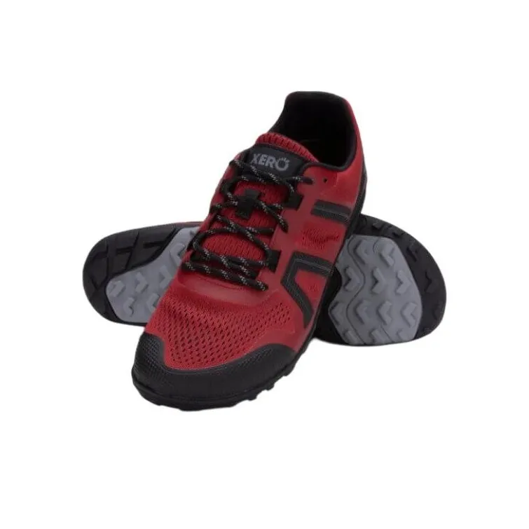 Xero Shoes Cushioning Lightweight Low Top Casual Shoes Men's Red-7