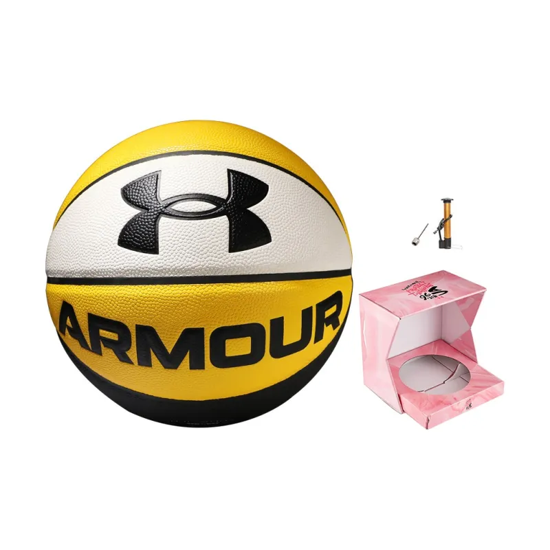 Under Armour Panda Series PU Basketball Yellow Size 7 Training Unisex-7