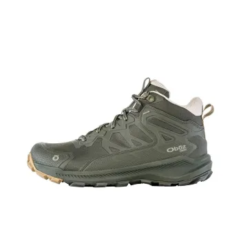 Oboz Footwear Katabatic Cushioned Slip-Resistant Water-Resistant High-Top Hiking Shoes Men's Green