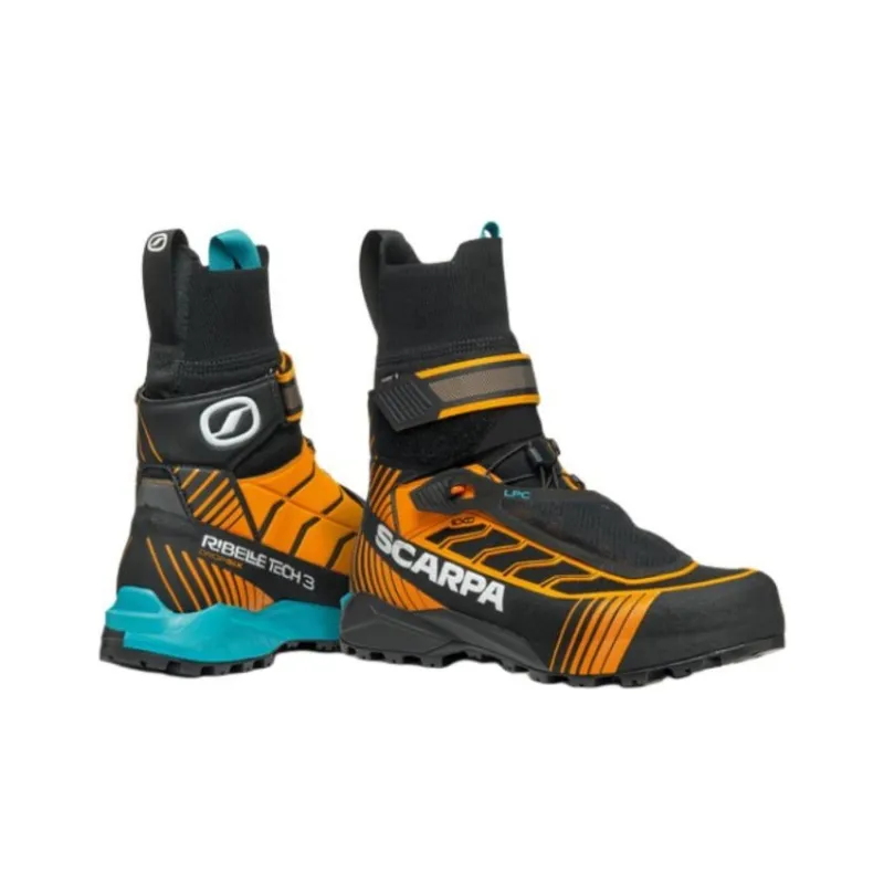 SCARPA Anti-Slip Wear-Resistant Low-Top Hiking Shoes Unisex Black-4