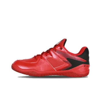 VICTOR Cushioned Slip-Resistant Support Lightweight Low-Top Badminton Shoes Unisex Red