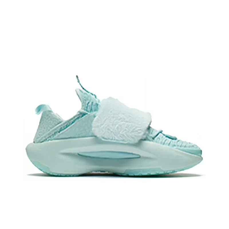 LiNing Cloud Travel Cushioning Anti Slip And Wear Resistant Rebound Low Top Sports Casual Shoes Women's Ice Clear Blue-1