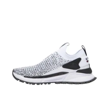 Champion Reflex Mingle Cushioning Slip Resistant Low Top Running Shoes Men's White Black