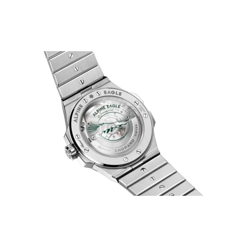 CHOPARD Automatic Mechanical Movement Unisex Watch 41mm Green Dial Stainless Steel Case Stainless Steel Watchband-1