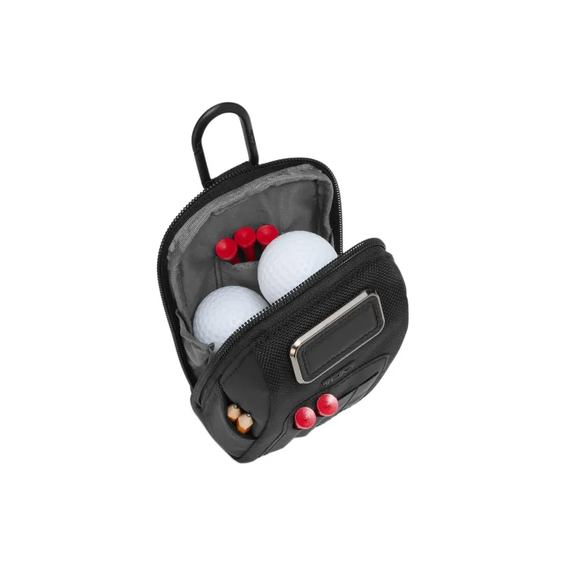 TUMI Elastic Nylon Golf Bag Storage Bags Women's Black-1