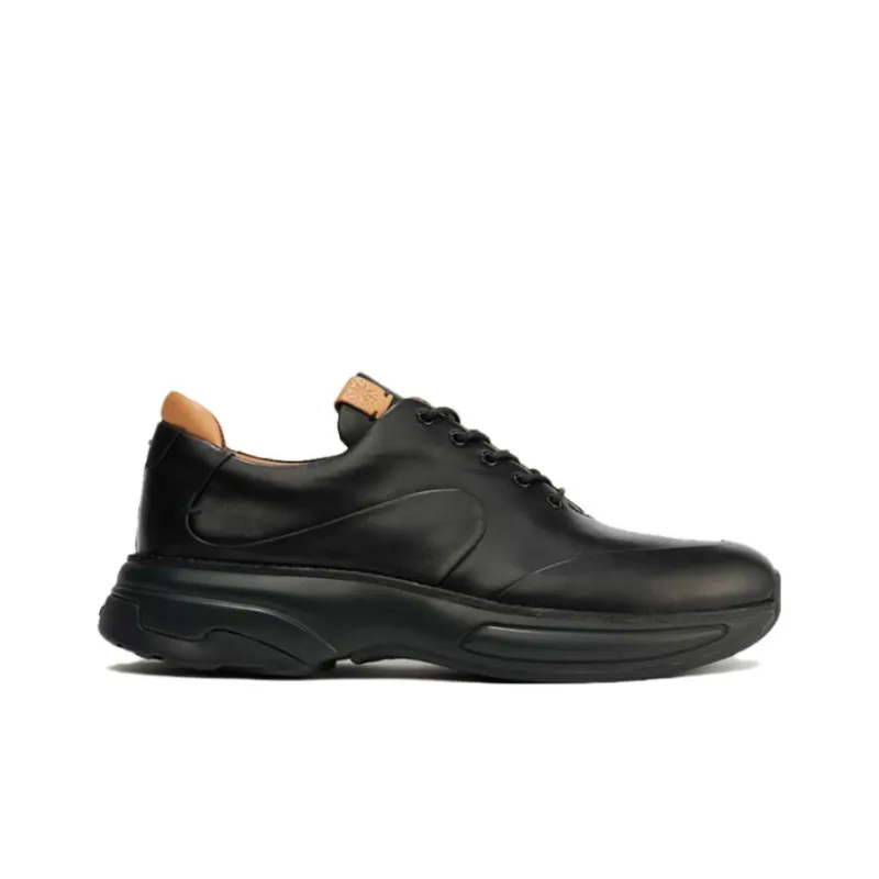 TSUBO GT Original Anti-Slip Wear-Resistant Low-Top Casual Shoes Unisex Black-1