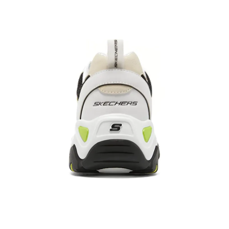 Skechers D'lites 2.0 'White Black Green'-3
