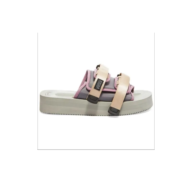 Suicoke Rubber Sole Slide Slippers Men's Purple-1