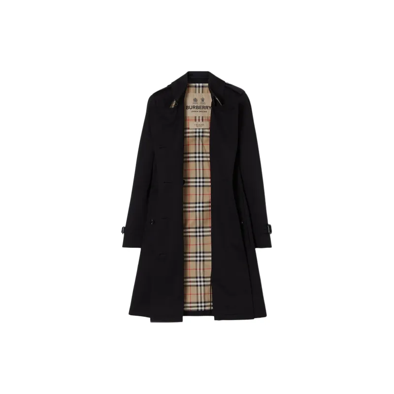 Burberry Gabardine weave Trench Coat-1