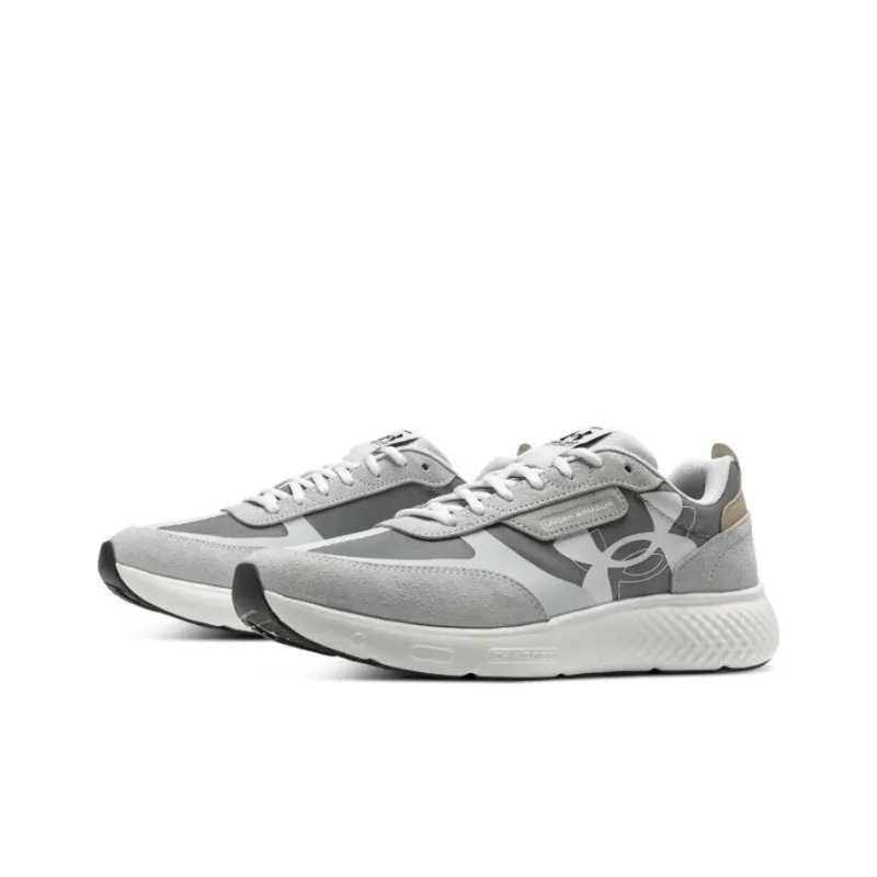 Under Armour Decoy Lu Breathable Low Top Running Shoes Men's Gray-2