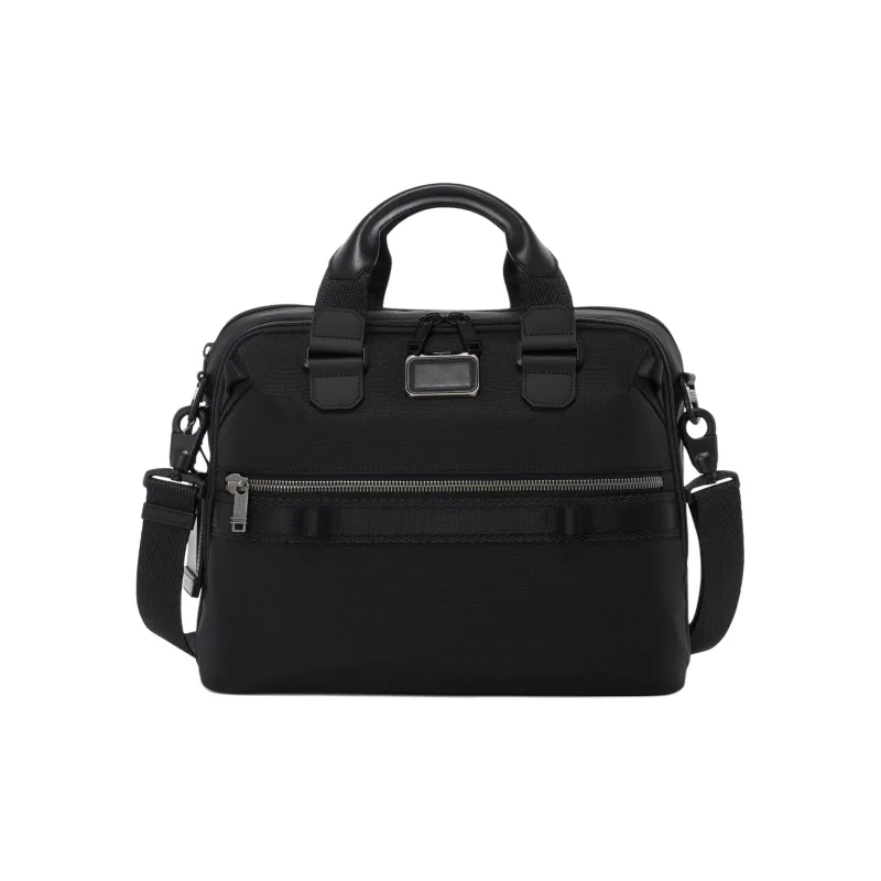 TUMI Nylon Briefcase Shoulder Bag Crossbody Bag Handbag Men's Black-0