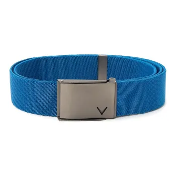 Callaway Brand Logo Belt Men's Blue Width: 4CM