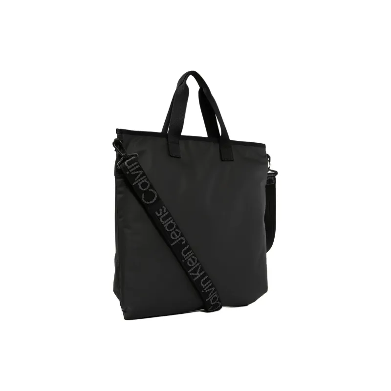 CALVIN KLEIN Polyester Shoulder Bag Crossbody Bag Handbag Men's Black-1