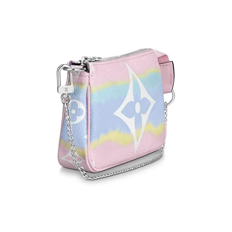 LOUIS VUITTON Mini Pochette Accessories Lv Escale Pastel-1