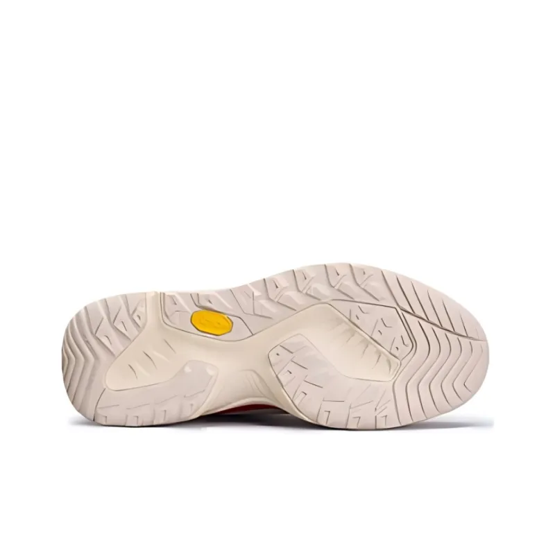 TSUBO UH Original Cushioning Wear-Resistant High-Top Hiking Shoes Unisex Ecru-4