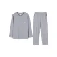 LJF9685 Men's-Silver Gray