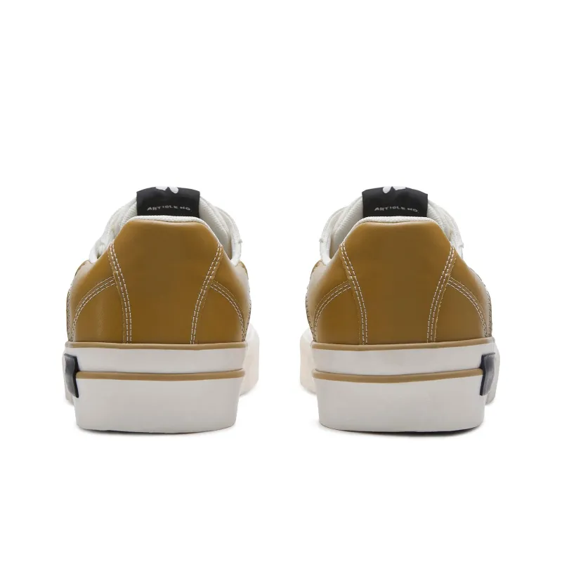 ARTICLE NO. Low Top Canvas Shoes Unisex Yellow White-2