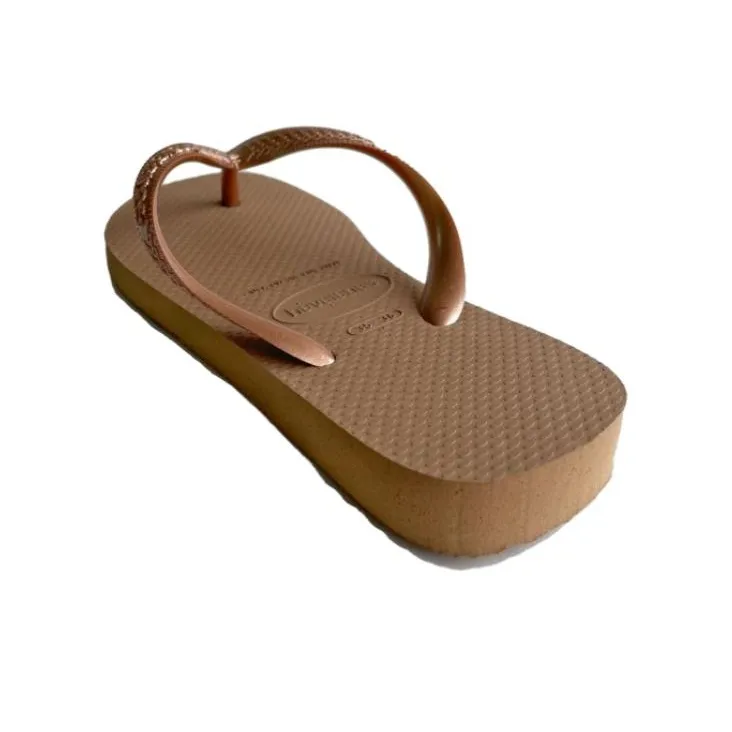 Havaianas Stylish Sandals Unisex Khaki-4