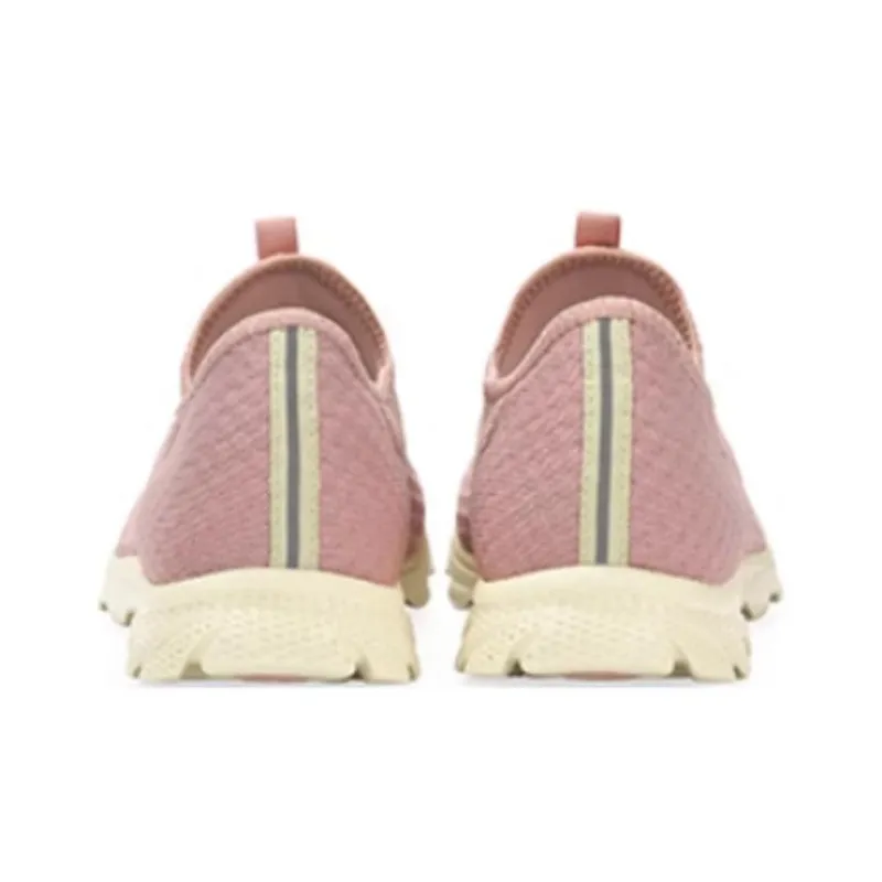 DO WIN Breathable Low Top Running Shoes Unisex Dusty Pink-2
