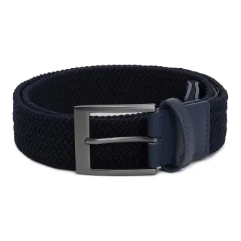 Callaway Solid Color Belt Men's Black Width 3.5CM