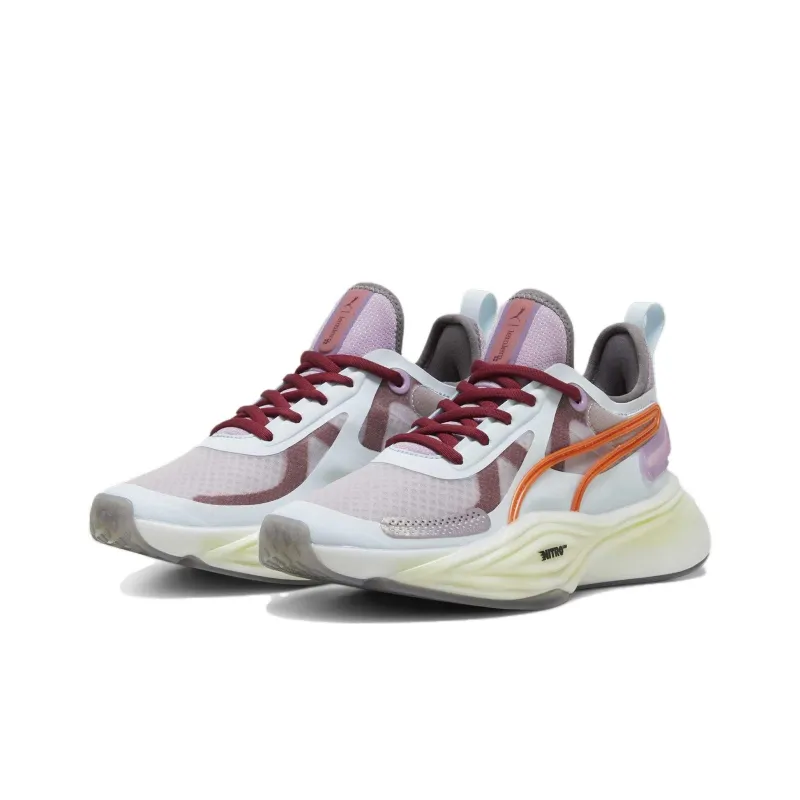 PUMA Pwr Xx Nitro Squared X Lemlem 'Icy Blue Cayenne Pepper' Women's-2