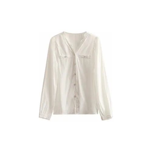 Mochahome Shirts Women's White