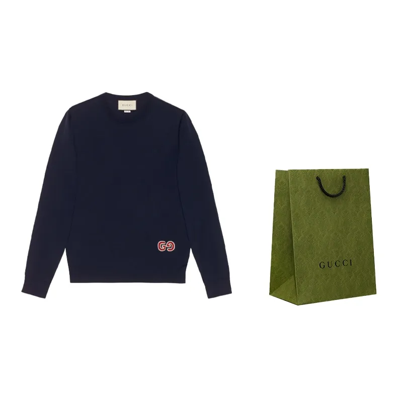 GUCCI Embroidered Gg Jumper-7
