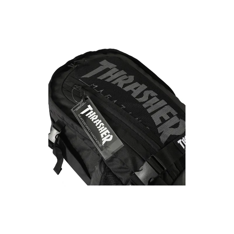 Thrasher Polyester Backpack Regular Unisex Black-3