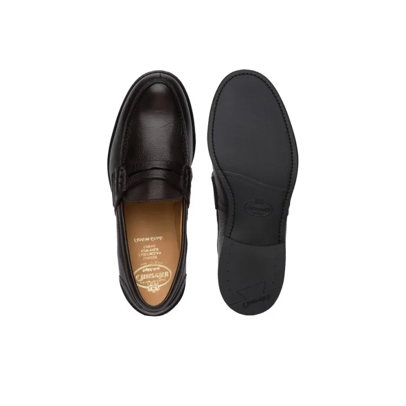 CHURCH'S Pembrey Casual Shoes Men's Dark Brown-4