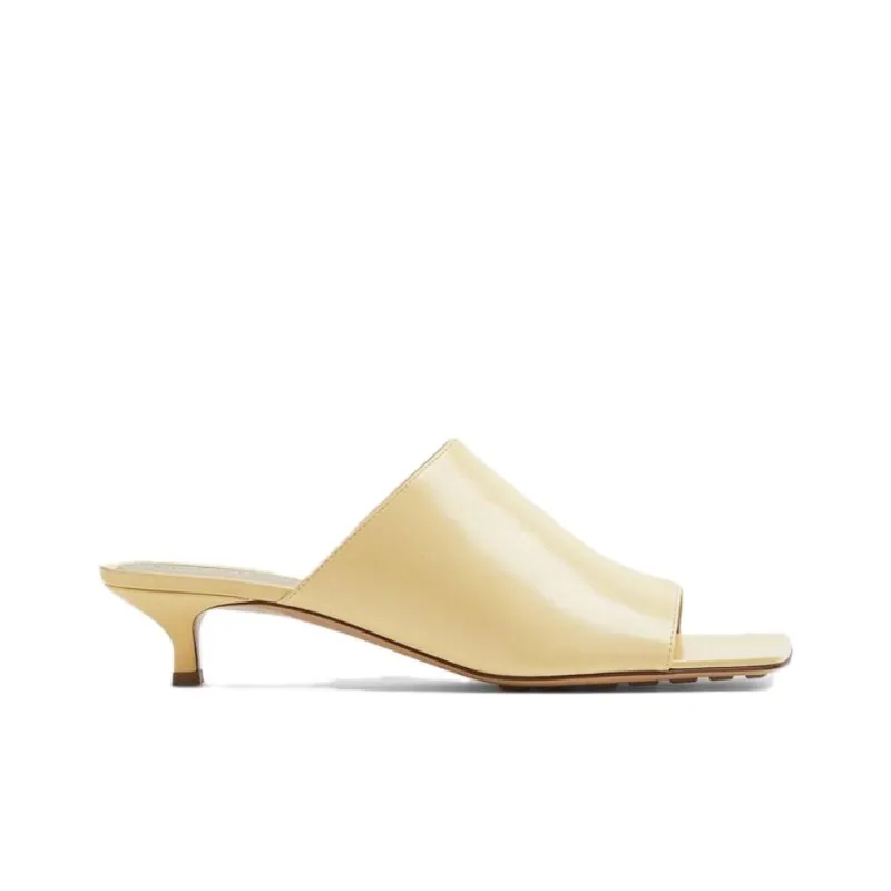 Bottega Veneta Stretch Slide Slippers Women's Nude-1