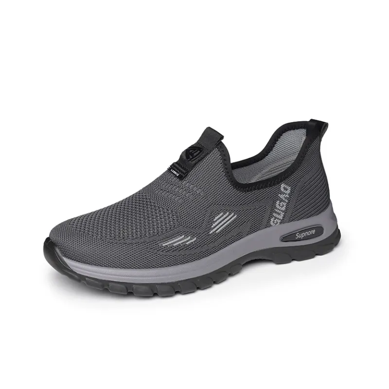LAORENTOU Casual Shoes Men Low Top Black-7
