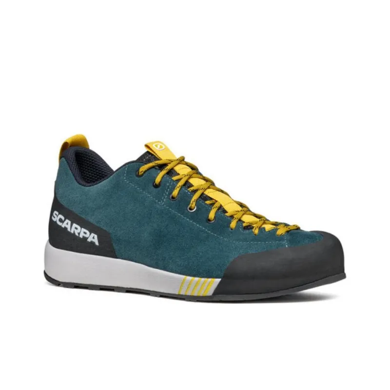 SCARPA Gecko Cushioning Wear-Resistant Low-Top Skateboard Shoes Men's Green-2