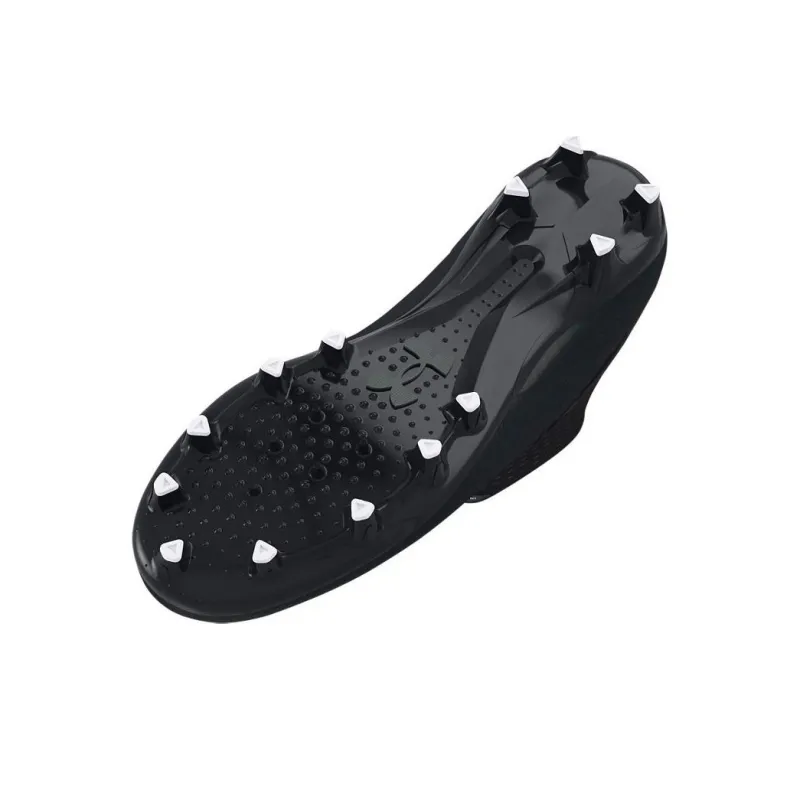 Under Armour MG Multi Ground Natural Ground Breathable Soccer Shoes Men's Black-4