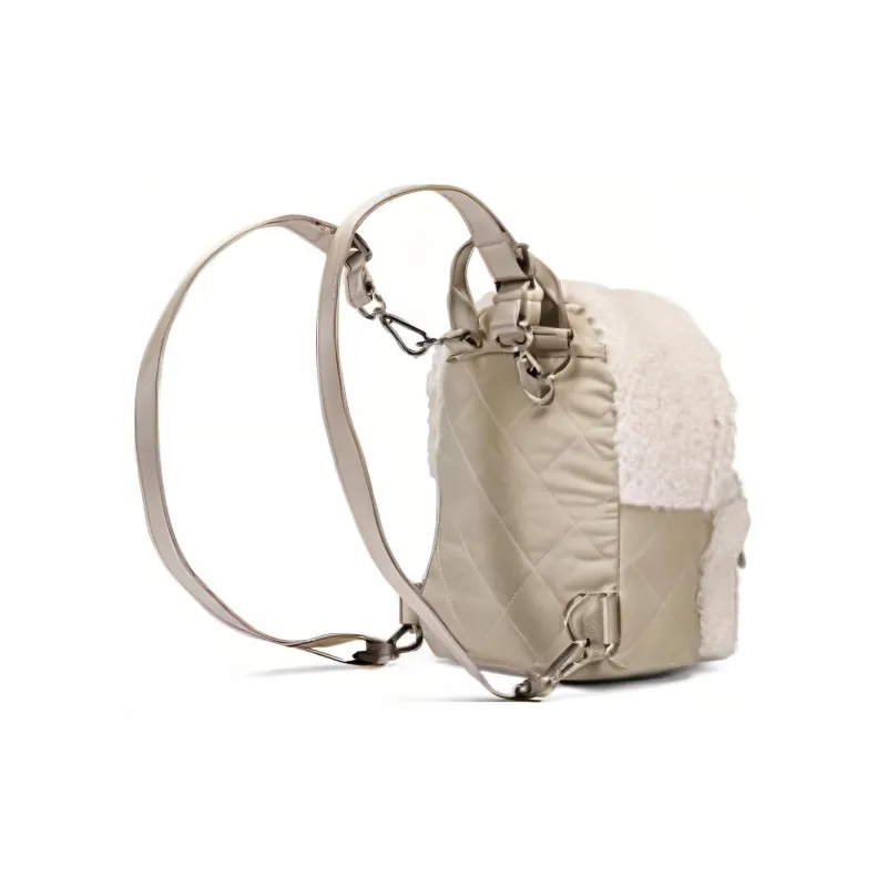 Skechers Fabric Backpack Medium Size Unisex Heather Cord Gray-2