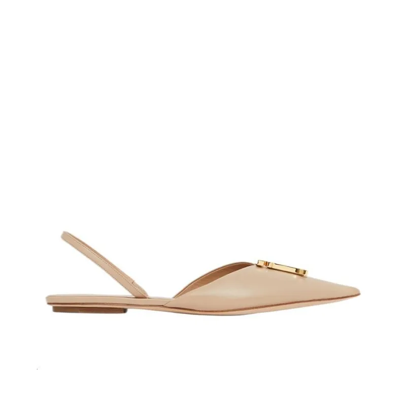 Burberry Burberry Casual Single Shoes Women's Soft Yellow Umber-1