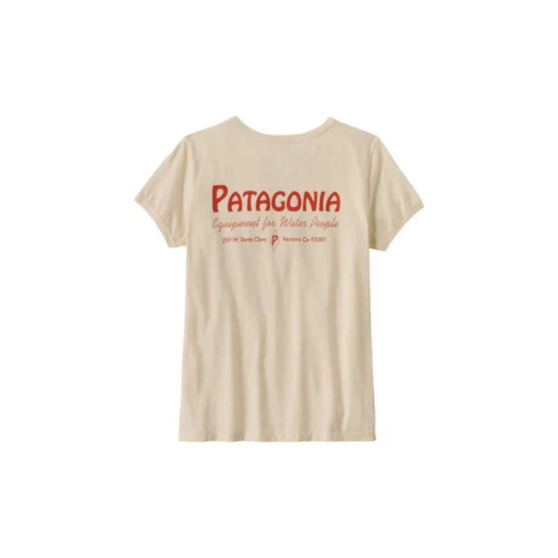 Patagonia Water People Organic Ringer Tee T Shirt Women's-6