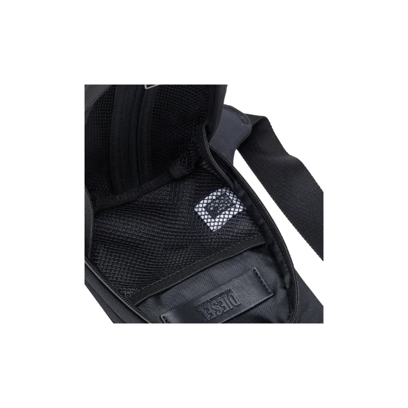 DIESEL Polyester Shoulder Bag Crossbody Bag Men's Black-4