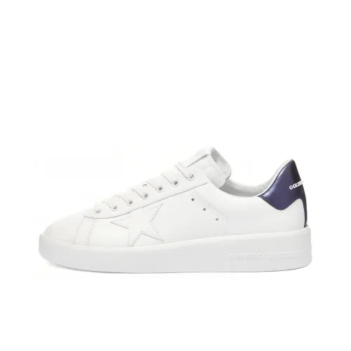 Golden Goose Purestar Stylish Skateboarding Shoes Men's White