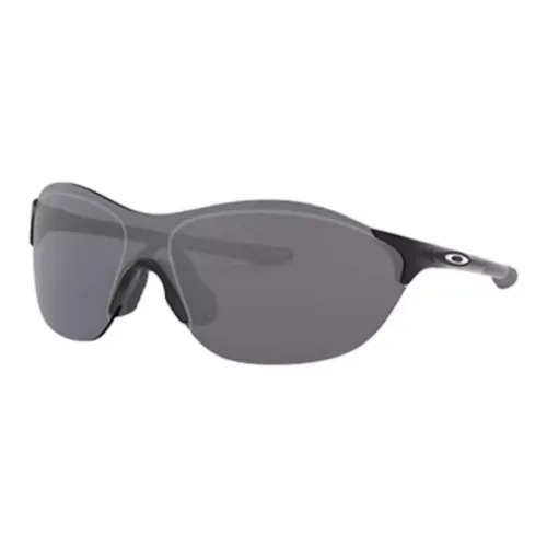 Oakley TR/Memory Plastic Irregular Shape Sunglasses Unisex Gray