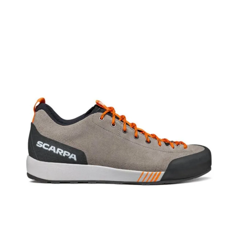 SCARPA Gecko Cushioning Wear-Resistant Low-Top Skateboard Shoes Men's Gray-1